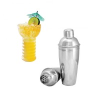 Cocktail shaker ανοξείδωτης κατασκευής χωρητικότητας 750ml Cocktail shaker ανοξείδωτης κατασκευής χωρητικότητας 750ml