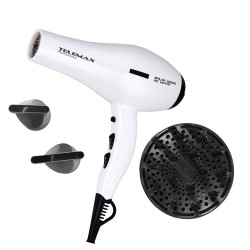 Σεσουάρ μαλλιών Telemax BELLA FK-8813 σε λευκό χρώμα