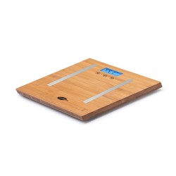 Ηλεκτρονική ζυγαριά μπάνιου Goldmaster PS-3228 από μπαμπού με λειτουργία Autostop