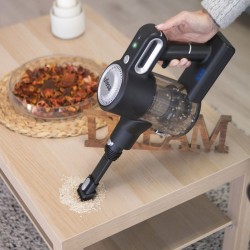 Επαναφορτιζόμενη σκούπα Stick και χειρός 22.2V σε μαύρο χρώμα χωρητικότητας 600ml Ufesa 