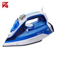 Σίδερο ατμού Stiro Deluxe ισχύος 2600W με κεραμική πλάκα και τριπλό σύστημα καθαρισμού