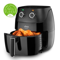 Air Fryer - φριτέζα αέρος Ufesa Shadow 1500W με χωρητικότητα κάδου 5 λίτρα Air Fryer - φριτέζα αέρος Ufesa Shadow 1500W με χωρητικότητα κάδου 5 λίτρα