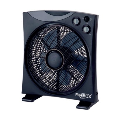 Ανεμιστήρας επιδαπέδιος Box Fan Telemax AirBox με 3 επιλογές ταχύτητας 45W διαμέτρου 30cm