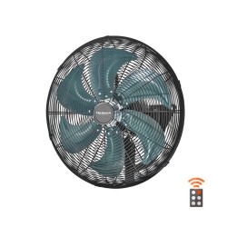 Ανεμιστήρας επιτοίχιος DC χαμηλής κατανάλωσης Telemax διαμέτρου 50cm με τηλεχειριστήριο