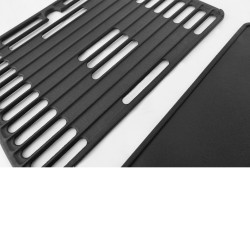 Σετ σχάρα-πλάκα μαντεμένια για GRILL 2 MINI