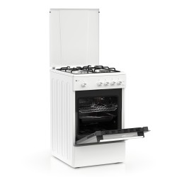 Κουζίνα αερίου με 2 τρόπους ψησίματος TGS 151 WH
