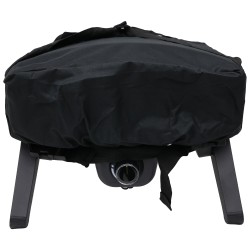 Φούρνος πίτσας υγραερίου DOKU TGP-14 για πίτσα διαμέτρου Φ35cm με αναδιπλούμενα πόδια σε πορτοκαλί χρώμα