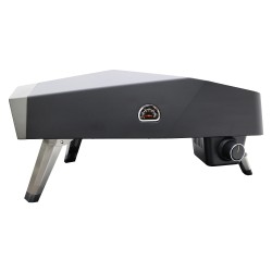 Φούρνος πίτσας υγραερίου AGON TGP-12 διαστάσεων 40x31.4x64,4cm σε γκρι χρώμα