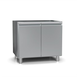 ΕΡΜΑΡΙΟ INOX ΜΕ 2 ΠΟΡΤΕΣ ΕΧ7-90-ΡΡ - χωρίς πάγκο