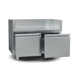 ΕΡΜΑΡΙΟ INOX BBQ TGH-B1-B4-G ΜΕ ΣΥΡΤΑΡΙΑ
