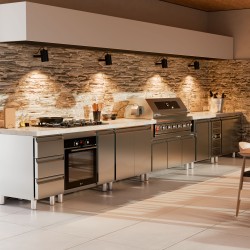 ΕΡΜΑΡΙΟ INOX ΜΕ 2 ΠΟΡΤΕΣ ΕΧ7-90-ΡΡ - χωρίς πάγκο