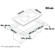 Αυτόνομες ηλεκτρικές εστίες Domino 1kW Ø14,5 & 2kW Ø18 cm TGS E 9930 IX Thermogatz Μ51xΠ29xΥ7cm Αυτόνομες ηλεκτρικές εστίες Domino 1kW Ø14,5 & 2kW Ø18 cm TGS E 9930 IX Thermogatz Μ51xΠ29xΥ7cm