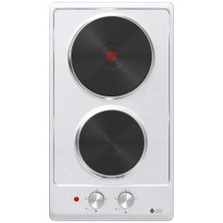 Αυτόνομες ηλεκτρικές εστίες Domino 1kW  Ø14,5 & 2kW Ø18 cm TGS E 9930 IX Thermogatz Μ51xΠ29xΥ7cm