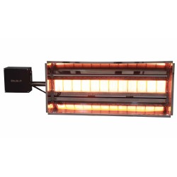 Κεραμικό κάτοπτρο DSR INDUSTRIAL 25Ε με 2 βαθμίδες θέρμανσης διαστάσεων 52x41x166cm