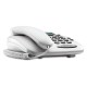 Ενσύρματο τηλέφωνο με οθόνη Motorola CT2W σε λευκό χρώμα με 10 πλήκτρα μνήμης γρήγορης κλήσης
