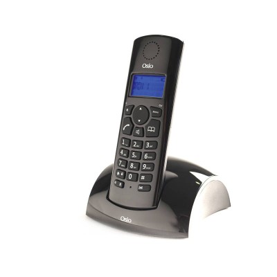 Ασύρματο τηλέφωνο με ανοιχτή ακρόαση Osio OSD-8610 σε μαύρο χρώμα