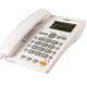 Ενσύρματο τηλέφωνο με οθόνη με 4 πλήκτρα μνήμης Osio OSW-4710W σε λευκό χρώμσ\α