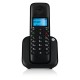 Ασύρματο τηλέφωνο με ανοιχτή ακρόαση Motorola T301 σε μαύρο χρώμα μ ελληνικό μενού