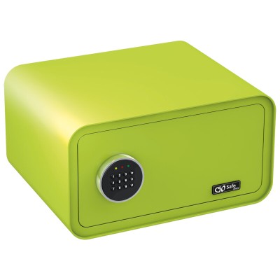 Πράσινο χρηματοκιβώτιο με ηλεκτρονική κλειδαριά διαστάσεων 24x43x36cm Olympia GOSAFE200 C GR