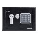 Χρηματοκιβώτιο με ηλεκτρονική κλειδαριά διαστάσεων 23x17x17cm Osio OSB-1723BL σε μαύρο χρώμα