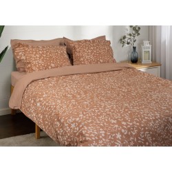 Σετ σεντόνια Olia με λάστιχο 100Χ200+30cm Olia σε χρώμα μπεζ