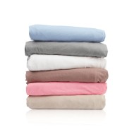 Σεντόνι υπέρδιπλο με λάστιχο΄ διαστάσεις 160x200+30cm Art 1382 σε καφέ χρώμα