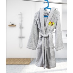 Μπουρνούζι εφηβικό Art 3267 σε χρώμα γκρι 400gsm 100% βαμβάκι Μπουρνούζι εφηβικό Art 3267 σε χρώμα γκρι 400gsm 100% βαμβάκι