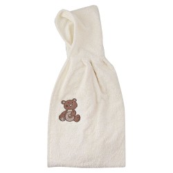 Κάπα-μπουρνούζι Art 5109 σε χρώμα εκρού και μπεζ cotton 100% Κάπα-μπουρνούζι Art 5109 σε χρώμα εκρού και μπεζ cotton 100%