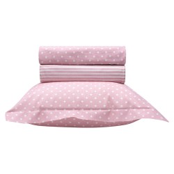 Σετ σεντόνια βρεφικά Art 5132 Pink διαστάσεων 120x170cm σε χρώμα ροζ Σετ σεντόνια βρεφικά Art 5132 Pink διαστάσεων 120x170cm σε χρώμα ροζ