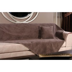 Ριχτάρι για διθέσιο καναπέ Classy διαστάσεων 180x250cm Art 8117 σε καφέ χρώμα Ριχτάρι για διθέσιο καναπέ Classy διαστάσεων 180x250cm Art 8117 σε καφέ χρώμα