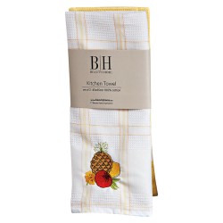 Ποτηρόπανα σετ 2τμχ Art 8287 διαστάσεων 40x60cm σε χρώμα κίτρινο  Ποτηρόπανα σετ 2τμχ Art 8287 διαστάσεων 40x60cm σε χρώμα κίτρινο