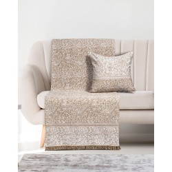 Μαξιλαροθήκη διακοσμητική Art 8306 διαστάσεων 45x45cm σε χρώμα μπεζ Μαξιλαροθήκη διακοσμητική Art 8306 διαστάσεων 45x45cm σε χρώμα μπεζ