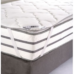 Ανώστρωμα σε λευκό χρώμα διαστάσεων 130x200cm polycotton Ανώστρωμα σε λευκό χρώμα διαστάσεων 130x200cm polycotton
