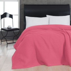 Πικέ υπέρδιπλη waffle Art 1990 Fuchsia διαστάσεων 230x240cm σε χρώμα φουξ  Πικέ υπέρδιπλη waffle Art 1990 Fuchsia διαστάσεων 230x240cm σε χρώμα φουξ