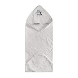 Κάπα-μπουρνούζι Art 5206 για 0-2 ετών σε γκρι χρώμα Κάπα-μπουρνούζι Art 5206 για 0-2 ετών σε γκρι χρώμα