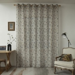 Κουρτίνα γάζα Art 6120 διαστάσεων 280x280cm σε χρώμα μπεζ, κόκκινο, μπλε Κουρτίνα γάζα Art 6120 διαστάσεων 280x280cm σε χρώμα μπεζ, κόκκινο, μπλε