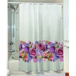 Κουρτίνα μπάνιου Caliber Art 3066 διαστάσεων 190x180cm εμπριμέ Κουρτίνα μπάνιου Caliber Art 3066 διαστάσεων 190x180cm εμπριμέ