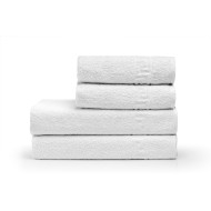 Πετσέτα προσώπου ξενοδοχείου Ionic 480gsm Greek Border 100% βαμβάκι διαστάσεων 50x95cm σε λευκό χρώμα Πετσέτα προσώπου ξενοδοχείου Ionic 480gsm Greek Border 100% βαμβάκι διαστάσεων 50x95cm σε λευκό χρώμα