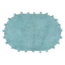 Ταπέτο μπάνιου αντιολισθητικό Art 3282 διαστάσεων 60x90cm σε χρώμα πετρόλ Ταπέτο μπάνιου αντιολισθητικό Art 3282 διαστάσεων 60x90cm σε χρώμα πετρόλ