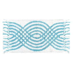 Ταπέτο μπάνιου Art 3285 διαστάσεων 60x90cm σε χρώμα σιέλ Ταπέτο μπάνιου Art 3285 διαστάσεων 60x90cm σε χρώμα σιέλ