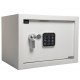 Χρηματοκιβώτιο με ηλεκτρονική κλειδαριά διαστάσεων 35x25x25cm Osio OSB-2535WH σε λευκό χρώμα