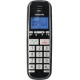 Ασύρματο τηλέφωνο με τηλεφωνητή συμβατό με ακουστικά βαρηκοΐας Motorola S3011 σε μαύρο χρώμα
