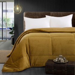 Κουβερτοπάπλωμα μονό Art 11054 διαστάσεων 160x240cm σε χρώμα κίτρινο Κουβερτοπάπλωμα μονό Art 11054 διαστάσεων 160x240cm σε χρώμα κίτρινο