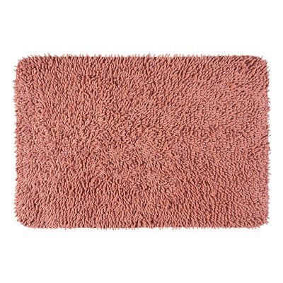 Ταπέτο μπάνιου Art 3343 διαστάσεων 60x90cm σε χρώμα ροζ 100% βαμβακερό