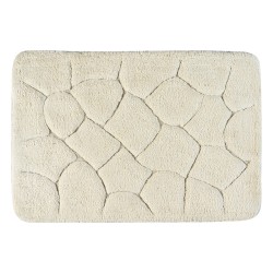 Ταπέτο μπάνιου Art 3355 διαστάσεων 60x90cm σε χρώμα εκρού  Ταπέτο μπάνιου Art 3355 διαστάσεων 60x90cm σε χρώμα εκρού