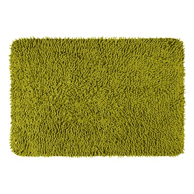 Ταπέτο μπάνιου Art 3356 διαστάσεων 60x90cm σε πράσινο χρώμα 100% βαμβακερό