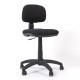 Καρέκλα γραφείου με ροδάκια και υφασμάτινη επένδυση διαστάσεων 40x40x75/90cm Osio 