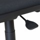 Καρέκλα γραφείου με ροδάκια και υφασμάτινη επένδυση διαστάσεων 40x40x75/90cm Osio 
