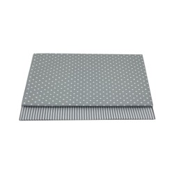 Σετ βρεφικά σεντόνια λίκνου σχέδιο Paolina Gray διαστάσεων 70x120cm Σετ βρεφικά σεντόνια λίκνου σχέδιο Paolina Gray διαστάσεων 70x120cm