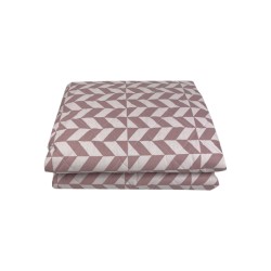 Κουβερλί υπέρδιπλο σε χρώμα Rombia Dusty Rose διαστάσεων 2,20x2,40cm